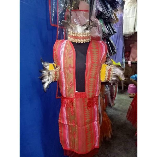 Igorot Boy Costume With Headress Sa Ulo Kamay At Paa Lazada Ph 5937