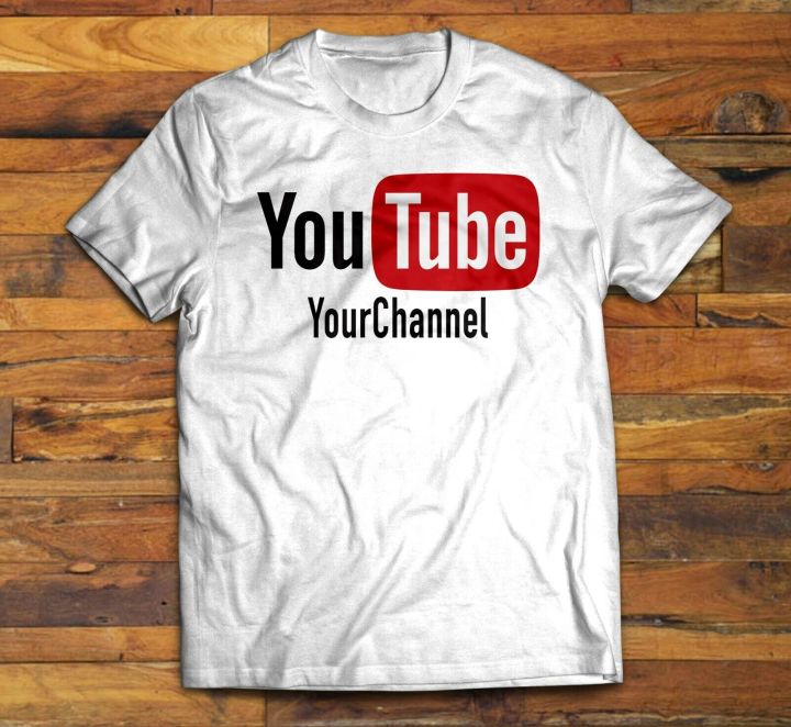your-text-custom-tshirt-your-channel-youtube-your-text-tshirt