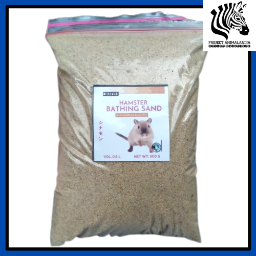 Premium Unscented Desert Sand Bath for Hamster & Gerbils - Natural ...