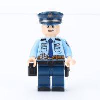 Compatible with LEGO military minifigure medical soldiers traffic police special forces World War II U.S. military boy building blocks spelling toys