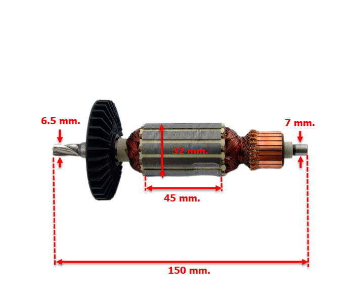 ทุ่น-สว่านโรตารี่-maktec-mt870-mt871-makita-m8701-m8701b