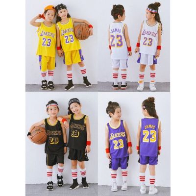 Fashion City Style NBA Los Angeles Lakers 23 James Kids Basketball Jersey
