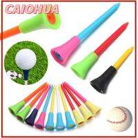 CAIOHUA 10/20pcs คุณภาพสูง ทนทาน 56/72/83มม อุปกรณ์กอล์ฟ เสื้อกอล์ฟ ประเดิมกอล์ฟพลาสติก ยางกันกระแทก