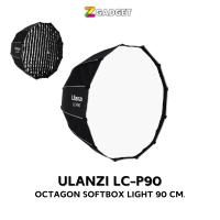 Ulanzi LC-P90 Octagon Softbox Light 90ซม. (bowen) ร่มซอฟต์บ็อกซ์ โคมร่มแบบ 8 เหลียม พร้อมกริด สำหรับไฟสตูดิโอ Cob ไฟแฟลช