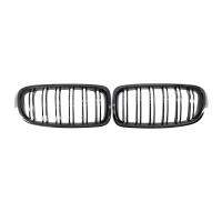 2Pcs Front Grill Bumper Hood Kidney Grille for BMW 3 Series F30 2013-2019 51130054493 51130054494