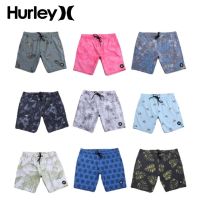 1 Hurley Vêtements De Plage ชุดว่ายน้ำกางเกงว่ายน้ำแห้งเร็วชุดเล่นเซิร์ฟกางเกงชายหาดฤดูร้อนกันน้ำมีกระเป๋ากางเกงยิม