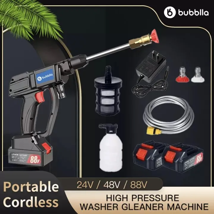 Car Wash Machine 21V 24V 48V 88V Cordless Car Wash Machine Lithium