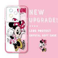 Casing Ponsel สำหรับ Infinix Note 11 Note 12 G88 X663 Note 12 2023 Pro Note 12 G96 Note 12 12 VIP ต้นฉบับกันกระแทกมิกกี้เคสปลอกอ่อนคลุมทั้งหมดเคสมือถือใสปกป้องกล้อง