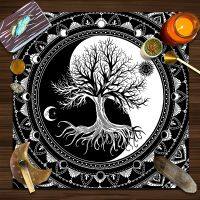 Tree Life Tarot Table Cloth