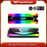 Darkflash อะลูมิเนียม5V Argh M.2 Ssd ฮาร์ดดิสก์ฮีทซิงค์หม้อน้ำเคสระบายความร้อนระบายความร้อนด้วยซิลิคอน M2แผ่นรองเพิ่มความเย็น NGFF 2280