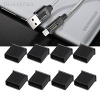 ✚◆❡  10Pc USB Male Anti-dust Plug Stopper Cap Cover Protector Lid Black Plastic Dust Plug Scratch Waterproof Mobile Phone Accessories