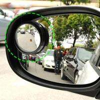 【cw】1 Pair Car Small Round Mirror Car Exterior Accessories Rearview Mirror Hd Blind Spot Small Round Mirror Cars Accessories ！