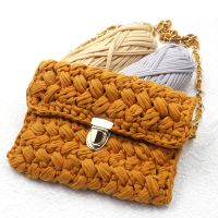 DIY Hand Knitting Bag Materials PackageCrochet T Shirt Yarn Of The Bag MaterialManual Cloth Fabric Strip Thread for Woven Bag