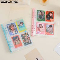 【CW】
 EZONE A5 Binder Folder Transparent Storage Album 3 Inch Photo Organizer Book Idol Card Stationery
