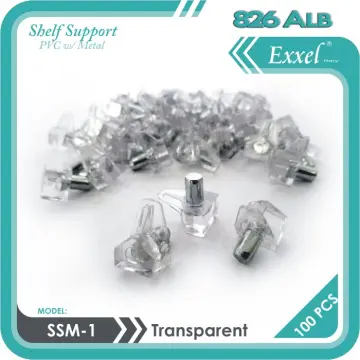 5mm Shelf Support Peg,50pcs Support Cabinet Shelf Pins,Clear