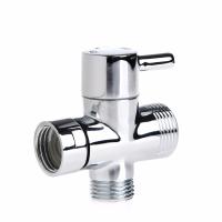 [HOT BEIJMKLHIW 547] 1/4 3 Way Faucet Adapter Diverter Valve Counter Top สำหรับหัวฝักบัวแบบใช้มือถือ Bath Tap Faucet Switch Outlet