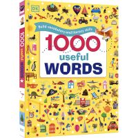 DK 1000 useful words common English 1000 words hardcover large format childrens teaching auxiliary English vocabulary reading and writing English original imported childrens books