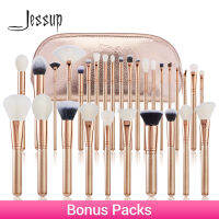 2021Jessup Brushes Makeup Brush Set 6pcs-30pcs GoldenRose Gold Powder Eyeshadow Concerler Foundation Liner Pincel Brocha Maquillaje