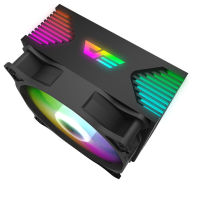 Darkflash CPU Cooler แต่งงาน SYNC ARGB ไฟ4 heats 120มม. Silent PWM RGB พัดลม CPU Cooling หม้อน้ำ LGA 1155AM4 AD