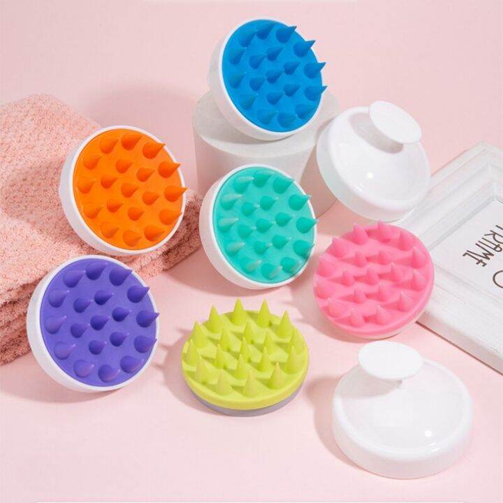 new-two-color-massage-shampoo-brush-head-meridian-massage-artifact-household-bath-scalp-cleaning-brush-shampoo-brush