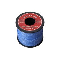 15เมตรซิลิโคนอ่อนนุ่มฉนวน Ul3132 22 Awg สายไฟฟ้ากระป๋องทองแดงควั่นตะขอขึ้นลวด300โวลต์6สีสำหรับของเล่นโคมไฟ