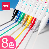 S558 Paint Pen Oily Marker White Tire Color Touch-up Metal Complementary Color Thick Head Mark Paint Shoes Graffiti Sign Work