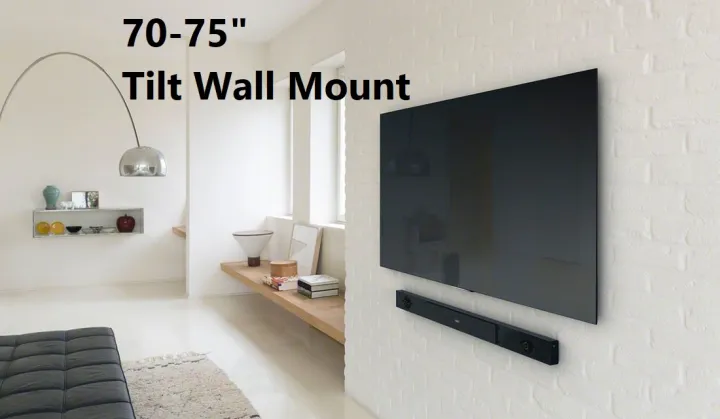 Tilted Wall Mount With Installation For 43 To 75 Inch Tv Lazada Singapore - How To Mount A 75 Inch Tv On The Wall Tilted Wall Mount With Installation For 43 To 75 Inch Tv Lazada Singapore - How To Mount A 75 Inch Tv On The Wall