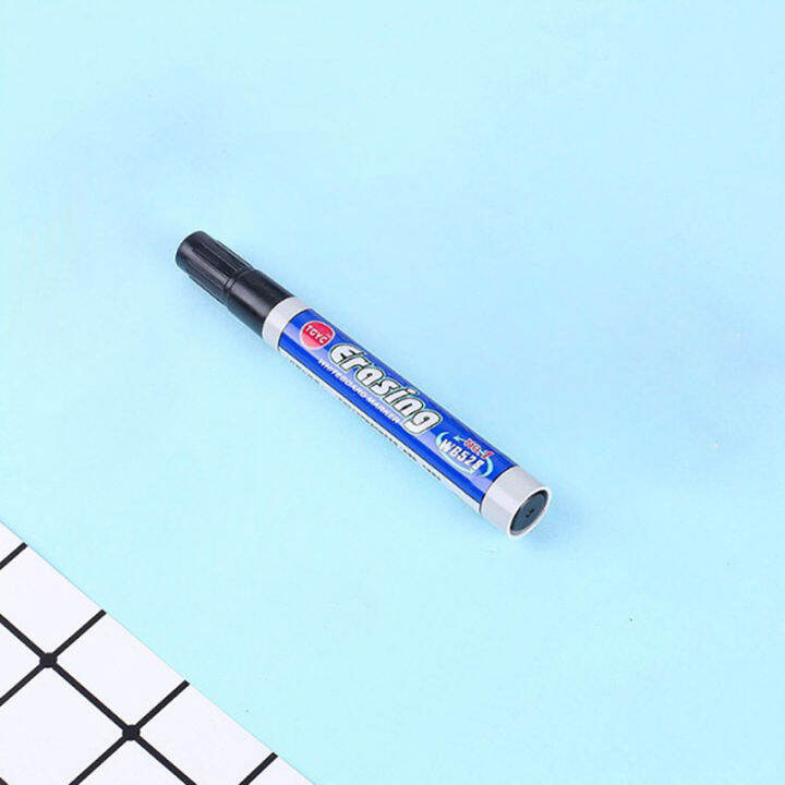 Behoo 5pcs Marker felt marker pen black erasable Whiteboard for Office