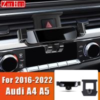 Car Mobile Phone Holder For Audi A4 B8 B9 A5 Convertible Sportback 8F 8TA 8T F5 Air Vent Mount Gravity Bracket Stand Accessories Car Mounts