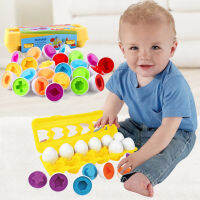 126PCS Montessori Learning Education Math Toys Kids Match Smart Eggs Screws 3D Puzzle Game For Children Educational Toys Easter