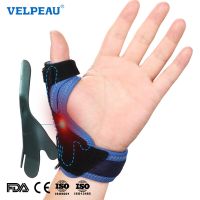 VELPEAU Thumb Brace for Tenosynovitis and Mouse Hand Protector Light and Breathable Thumb Splint for Left and Right Hand 1PCS