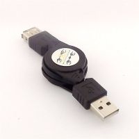P1X7H จาก AM เป็น AF ซิงค์ข้อมูล75ซม. USB 2.0ตัวผู้ไปยังตัวเมียสายชาร์จสายต่อ USB แบบยืดหดได้