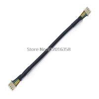 ஐ◎ 7CM 24AWG XH2.54 XH 2.54 2.54 male 4P Cable wire harness 2464 shield cable sleeved wire