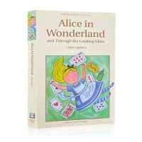 การผจญภัยของ Alice ในแดนมหัศจรรย์โดย Lewis Carroll ภาษาอังกฤษ World คลาสสิกที่มีชื่อเสียงนวนิยายวรรณกรรมเด็กหนังสือนิยายแฟนตาซีหนังสือนิทานสำหรับอ่านหนังสือเด็ก