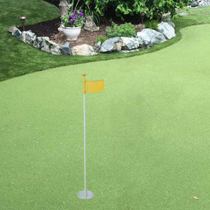 BolehDeals Golf Putting Green Flag and Hole Cup Practice Golf Flagpoles