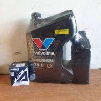 น้ำมันดีเซลสังเคราะห์แท้ Valvoline SYNTHETIC COMMONRAIL (ซินเธติค คอมมอนเรล แกลอนดำ) 5W-30 ขนาด 7 ลิตรแถมกรองเครื่อง ฟรี