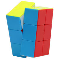 Off-white Forest Fanxin 2x2x3 Color Magic Cube Decompression Easy Turning Gear Magic Cube Toy