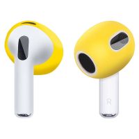 1คู่ฝาครอบสำหรับ AirPods 3 3rd เคสซิลิโคนกันกระแทกซิลิโคนครอบคลุม Earpads สำหรับ AirPods 3รุ่นฝาครอบปลายอะแดปเตอร์อุปกรณ์เสริม