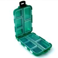 【YF】 10 Compartments Weekly Pill Case Medicine Tablet Dispenser Box Travel Holder Storage