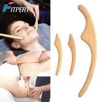 ✺✈ yeicnw8784 1 Set Multifunctional Back Scraper Wood Massager Massage Scraping Sticks Burner Shoulder