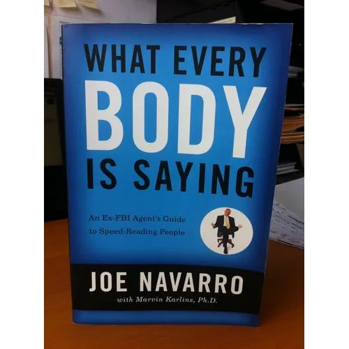 What Every Body is Saying Book Paper by Joe Navarro in English for Adult Lazada PH
