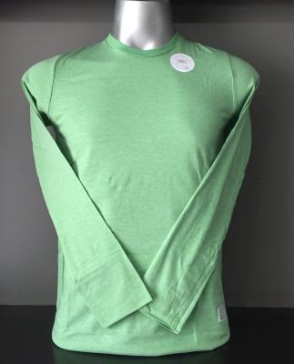 uzem slim fit long sleeve t-shirt no 10-7 size S=36, M=38, L=40, XL=42,เสื้อคอกลมแขนยาว ผ้า cotton 100%