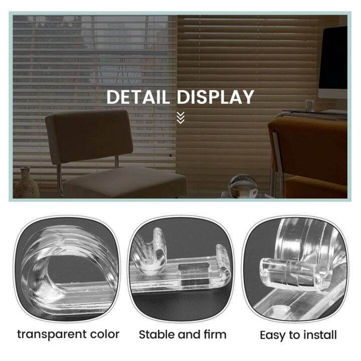 8pcs-curtain-clear-p-clips-hook-roller-blind-clips-child-safety-chain-cord-p-clip-hooks-for-vertical-roman-roller-blinds