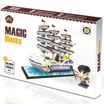 ตัวต่อ HC MAGIC 9034 จำนวนตัวต่อ 2,466 ชิ้น