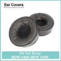 MDR-V400 MDR V400หูฟังสำหรับ หูฟังหนังแกะนุ่มสบาย Earcushions แผ่นโฟม