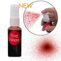 【YP】 30ml Fake Blood Spray Bleeding Makeup Horror Hematopoietic Props Decoration