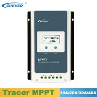 EPever Solar MPPT Charger Controller LCD 10A 20A 30A 40A Solar Regulator 12V 24V for Lead Acid Gel Seal Flood Lithium Batteries