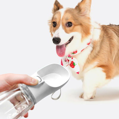 350ML Pet Dog Water Bottle Portable Pet Drinking Leakage-Proof Water Feeder Bowl For Dogs Cats Pets Water Dispenser Feeder