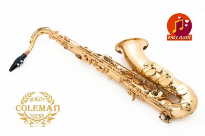 แซกโซโฟน Saxophone Tenor Coleman CL-330T Gold Lacquered