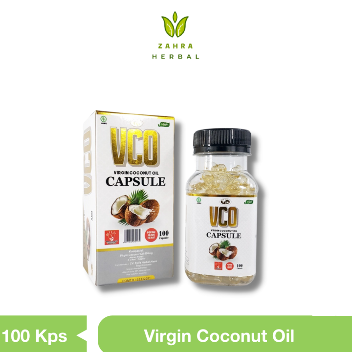 VCO Kapsul 100 | Kapsul VCO Isi 100 | VCO Capsule | Kapsul VCO Virgin ...